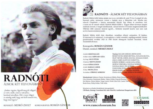 Radnóti - Álmok két felvonásban